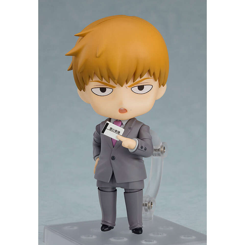 Finger Toys #1922 Mob Psycho 100 Iii Arataka Reigen Anime Figure #1913 Shigeo Kageyama Action Figure Adult Collectible Model Doll Toys Gifts