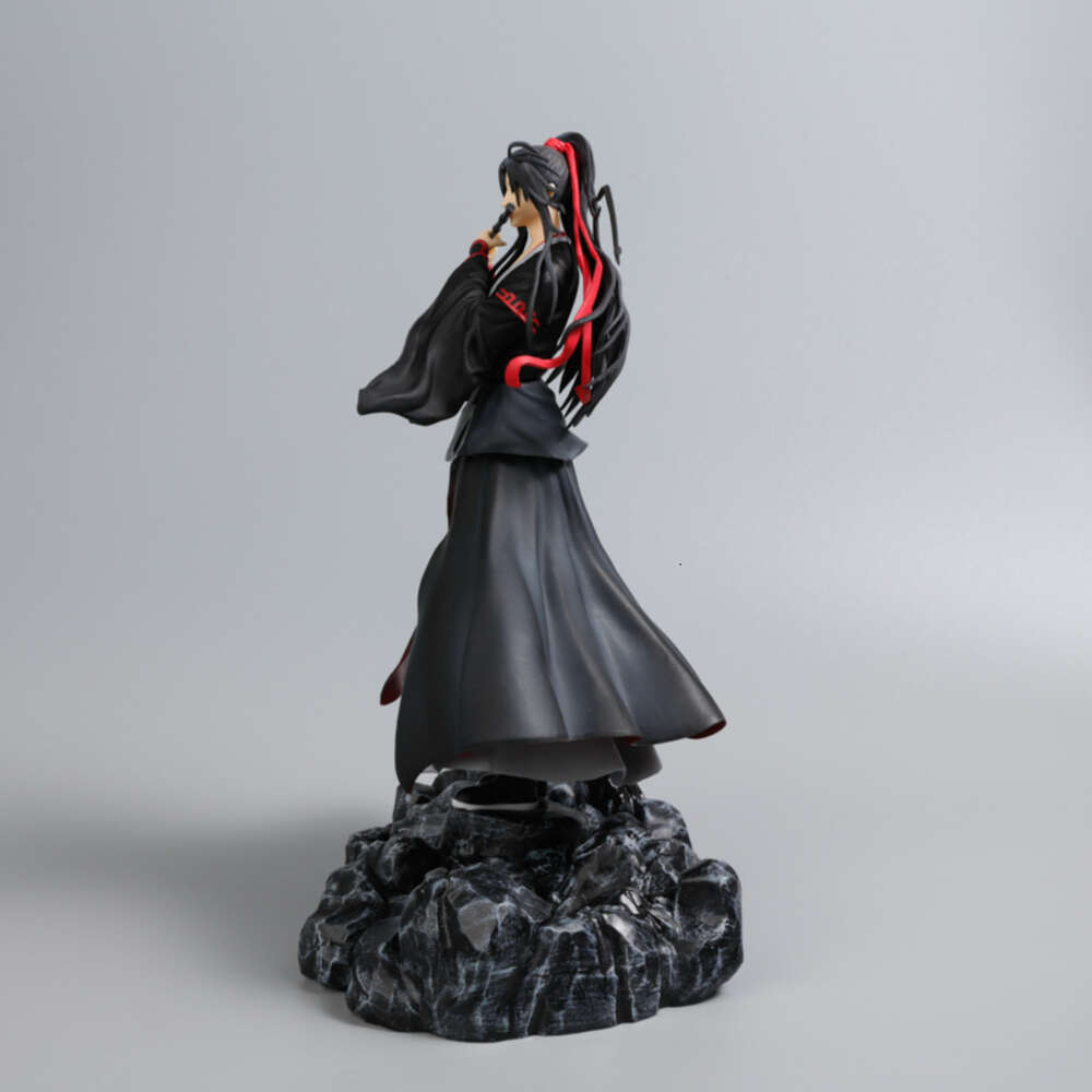 Finger Toys Mo Dao Zu Shi Anime Figure Toys Wei Wuxian Yi Ling Lao Zu Figurine Lan Wangji Pvc Action Figure Collectible Model Toy Doll 27cm