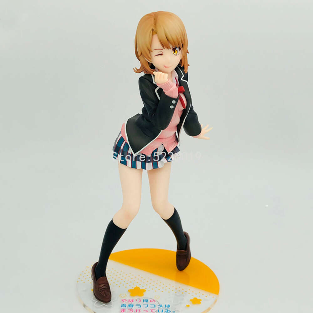 Finger Toys My Teen Romantic Comedy Anime Figure Isshiki Iroha Action Figrue Yuigahama Yui Yukinoshita Yukino Uniform Figurine Model Doll