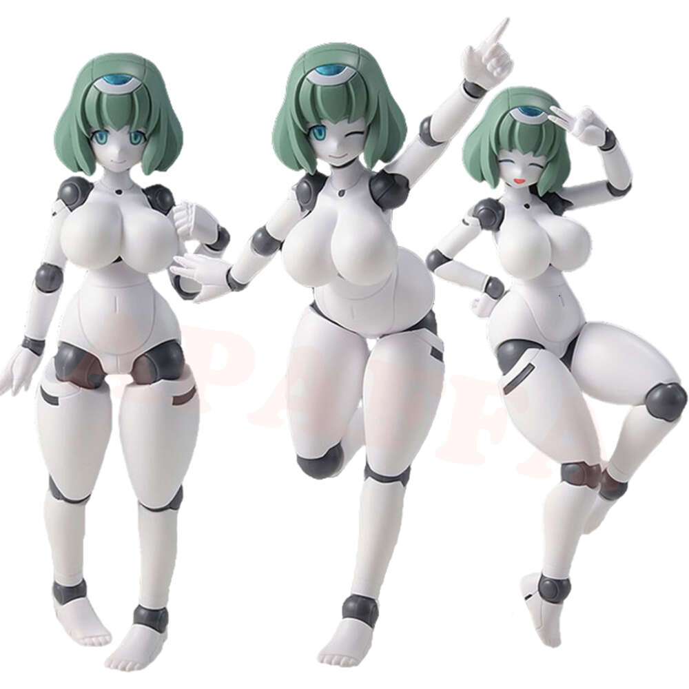 Finger Toys 13cm Polynian Fll Janna Anime Girl Figure Robot Neoanthropinae Polynian Action Figure Adult Collectible Model Doll Toys