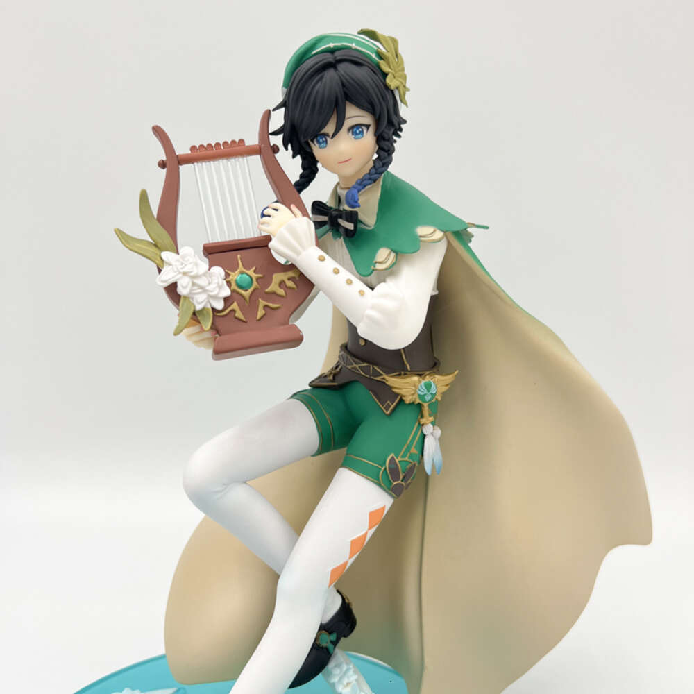 Finger Toys 26cm Genshin Impact Venti Anime Figure Genshin Impact Klee Action Figure Qiqi/nahida Figurine Adult Collectible Model Doll Toys