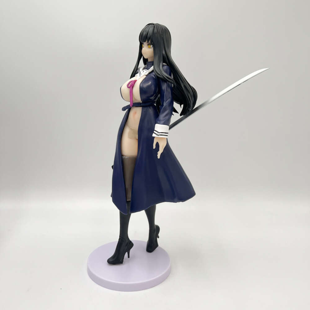 Finger Toys 29cm Bfull Fots Japan Sexy Anime Girl Figure Hi Soku Zan Fuuki Iinchou Action Figure Adult Collectible Model Doll Toys Gifts