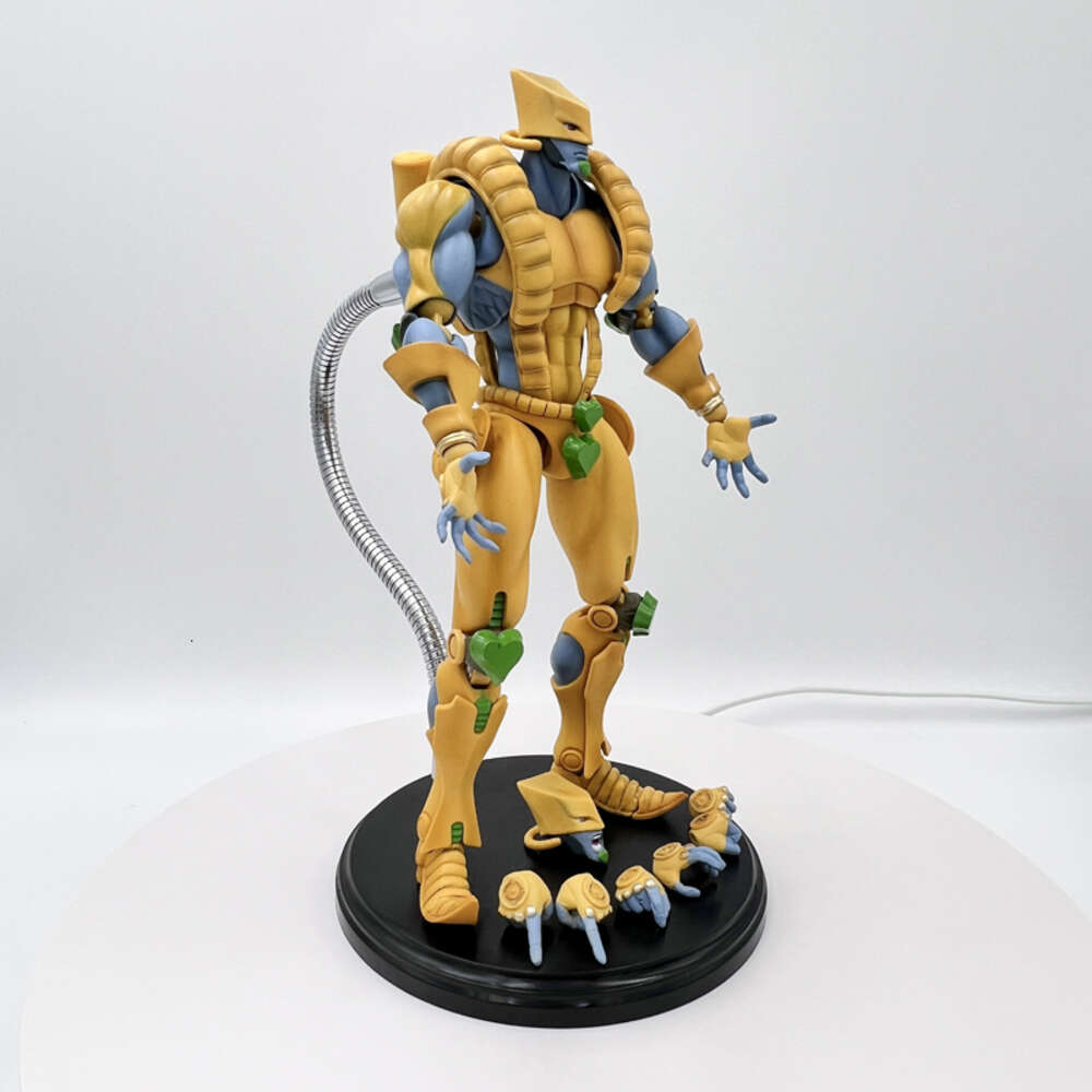 Finger Toys 25cm Jojo's Bizarre Adventure Anime Figure Super Action Statue Part.iii #9 the World Action Figure Collectible Model Doll Toys