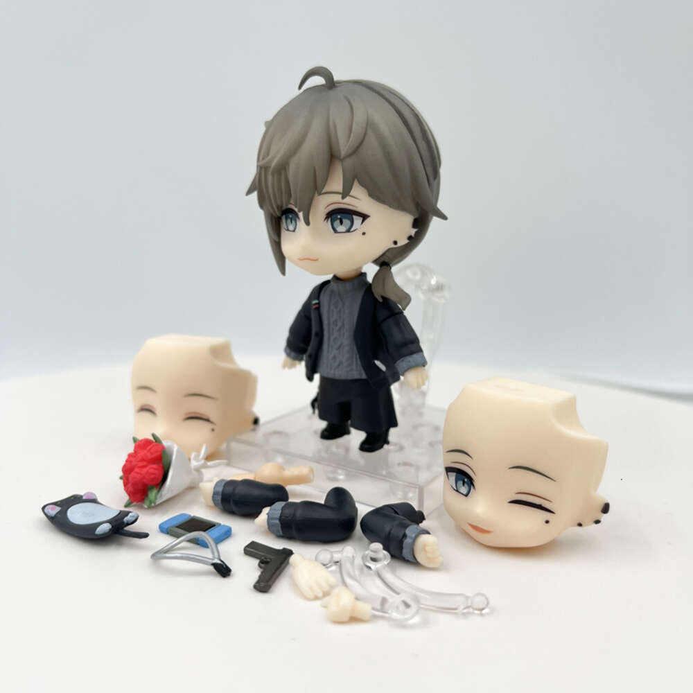 Finger Toys #1848 Nijisanji Kanae Anime Figure #1849 Sasaki Saku Action Figure #1587 Nijisanji Kuzuha Figurine Collectible Model Doll Toys