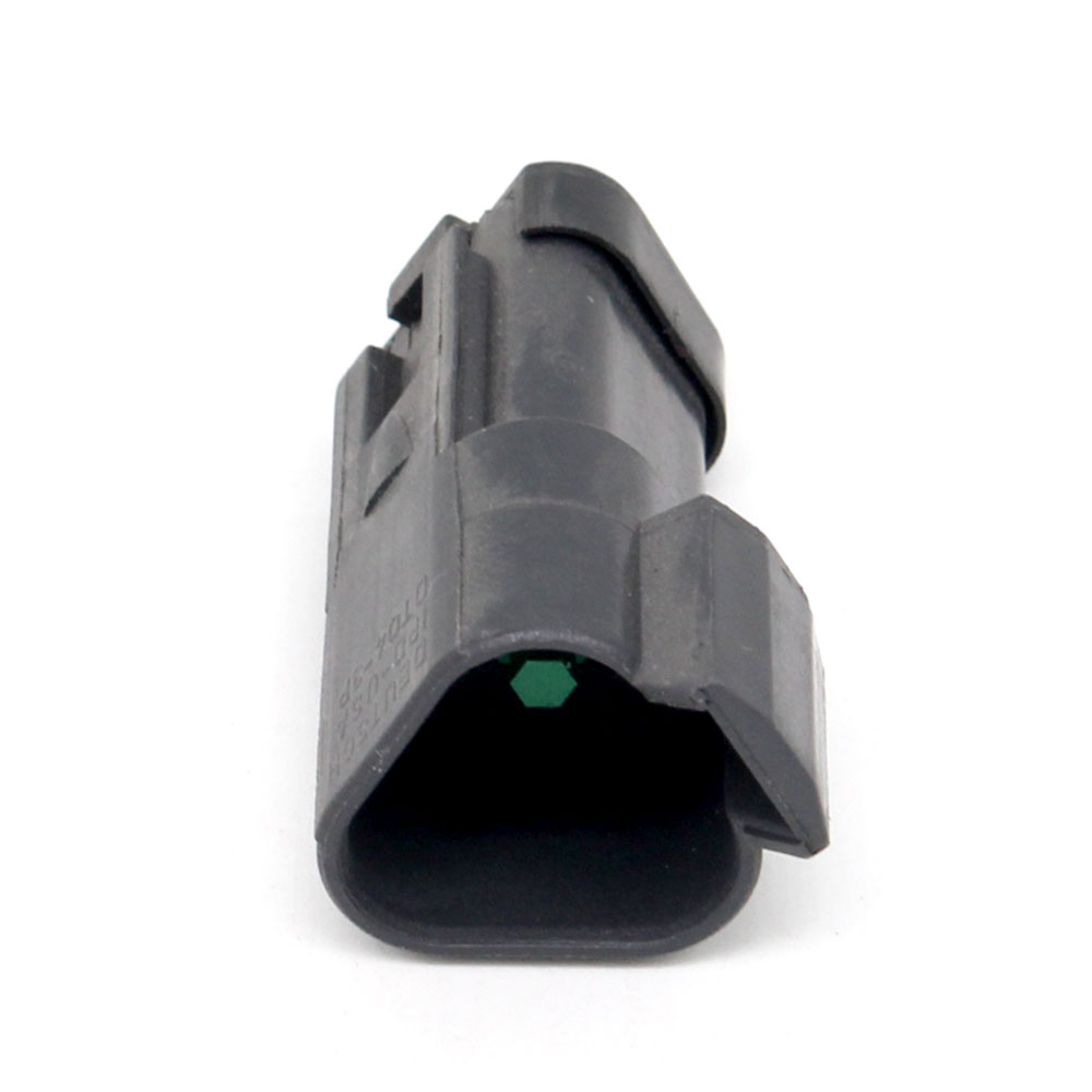 DT04-3P-E005 Deutsch DT 063 (1.6mm) Series 3 Pin Male Wiring Harness Waterproof Connector For Truck