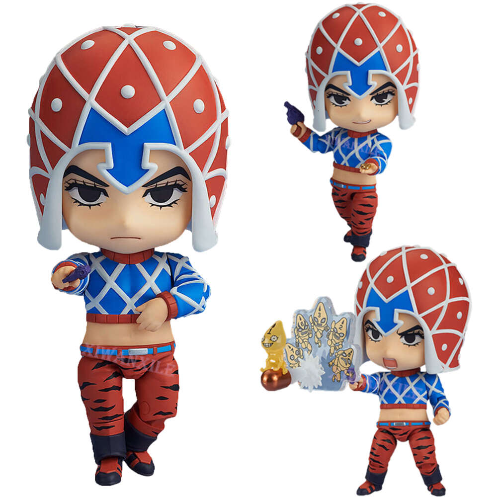 Finger Toys #1356 Jojo's Bizarre Adventure Guido Mista Anime Figure #1401 Prosciutto Action Figure #1742 Kars Figurine Model Doll Toys Gifts