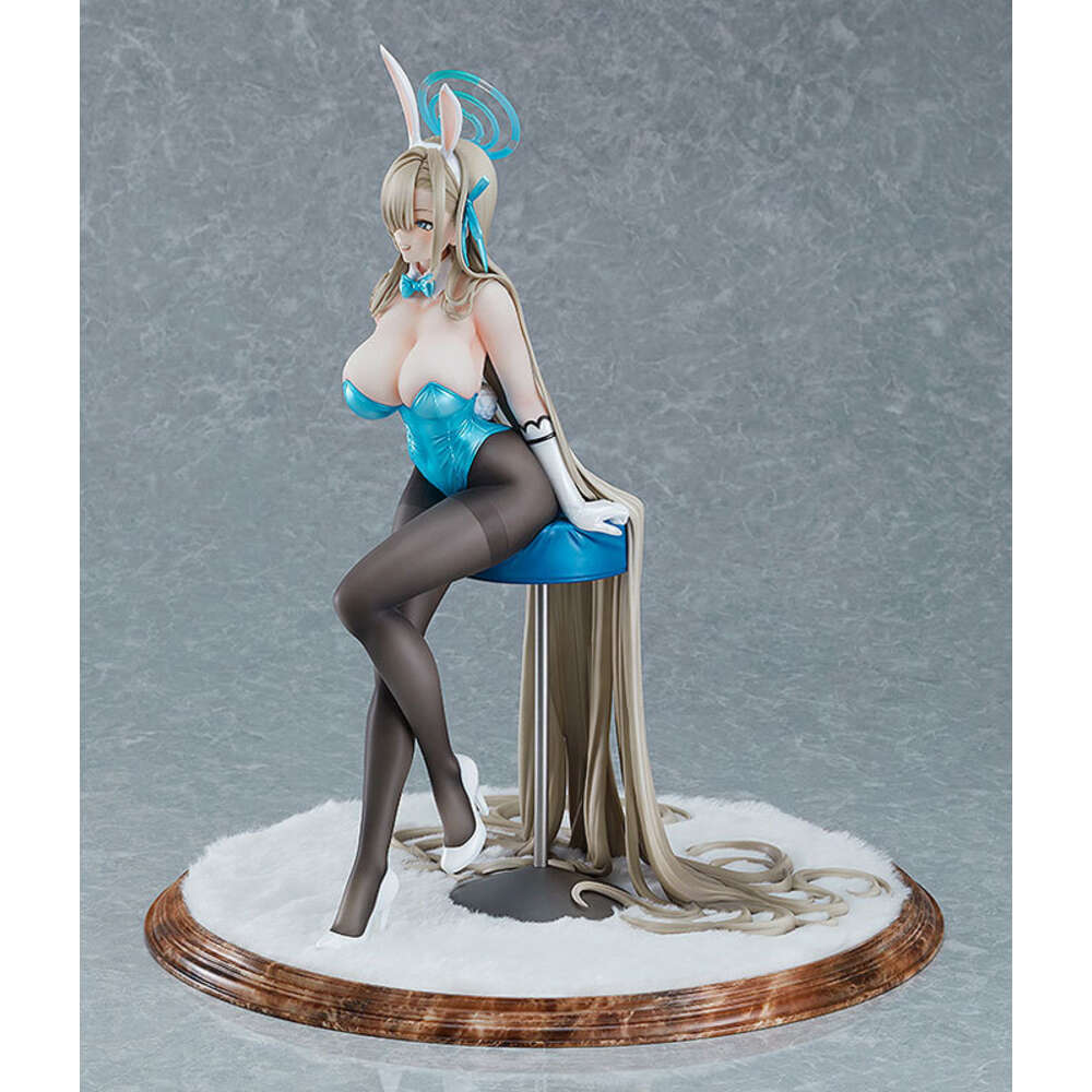 Finger Toys 29cm Blue Archive Ichinose Asuna Bunny Girl Sexy Anime Figure Figma #567 Shiroko Action Figure Adult Collectible Model Doll Toys