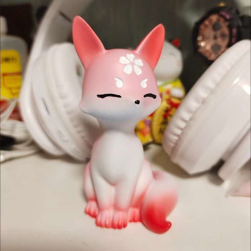 Finger Toys 9cm Genshin Impact Yae Miko Anime Figure Genshin Impact Yae Miko Fox Action Figure Collectible Model Doll Toys Gifts