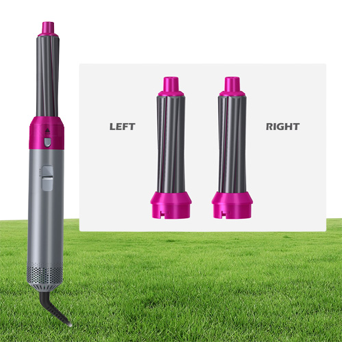 Hair Straightener Brush 5 In 1 Heating Comb Brush Hair Curler Automatic Curling Iron Set Hair Dryer Professional Salon