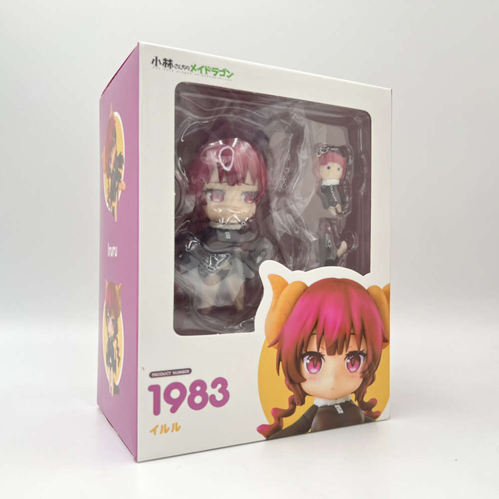 Finger Toys #1983 Miss Kobayashi's Dragon Maid Iruru Anime Girl Figure #1962 Tohru/ilulu Action Figure Adult Collectible Model Doll Toys