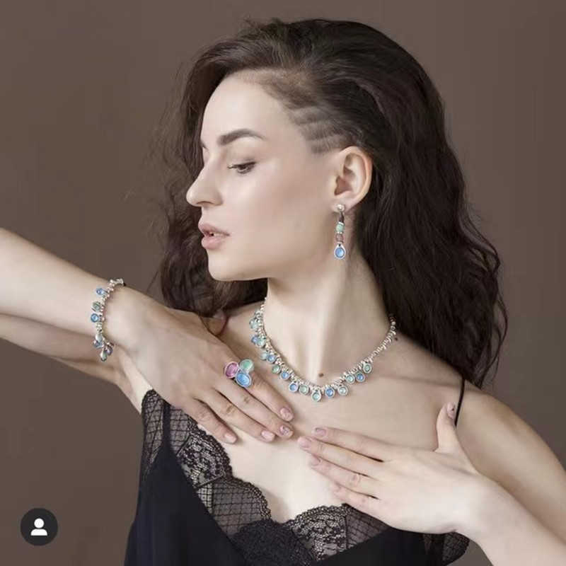 Spanish UNode50 crystal necklace Bracelet ornament Christmas ornament L231016