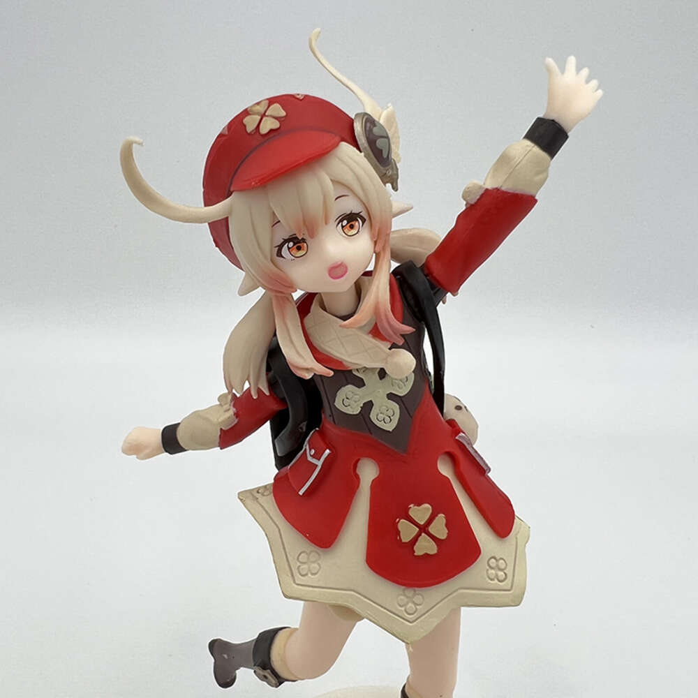 Finger Toys 16cm Genshin Impact Klee Anime Figure Genshin Impact Paimon Action Figure Qiqi/keqing/hu Tao Figurine Collection Model Doll Toys