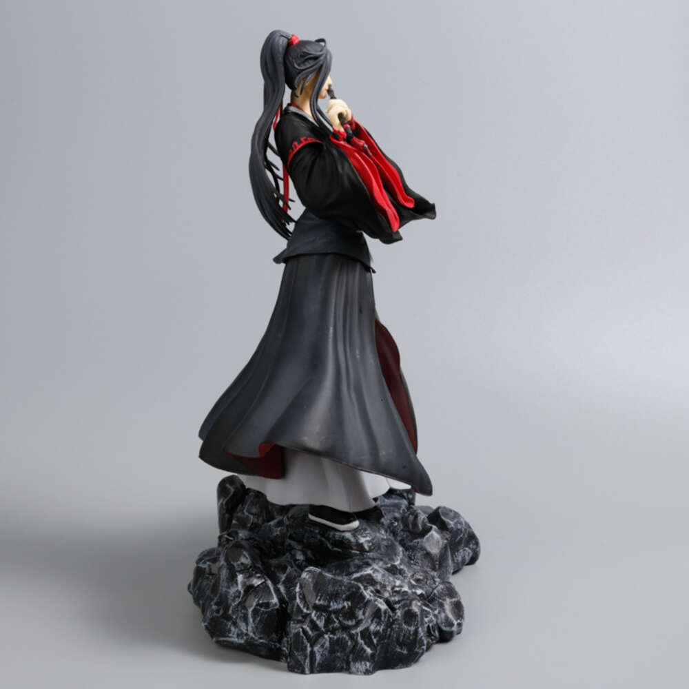 Finger Toys Mo Dao Zu Shi Anime Figure Toys Wei Wuxian Yi Ling Lao Zu Figurine Lan Wangji Pvc Action Figure Collectible Model Toy Doll 27cm