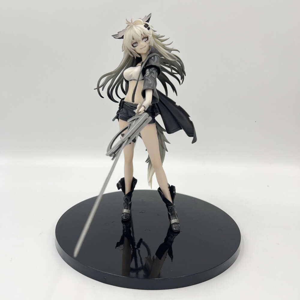 Finger Toys 24cm Arknights Lappland Elite 2 Anime Girl Figure Lappland Action Figure Arknights Amiya Figurine Collectible Model Doll Toys