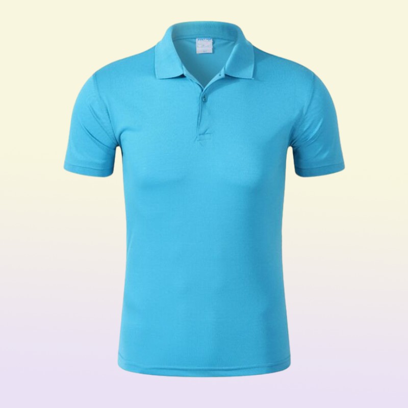 Summer Big Small Horse Embroidery polo Short Sleeve Turnover Collar Slim Tops Casual Breathable Solid Color Business Shirt S3169133