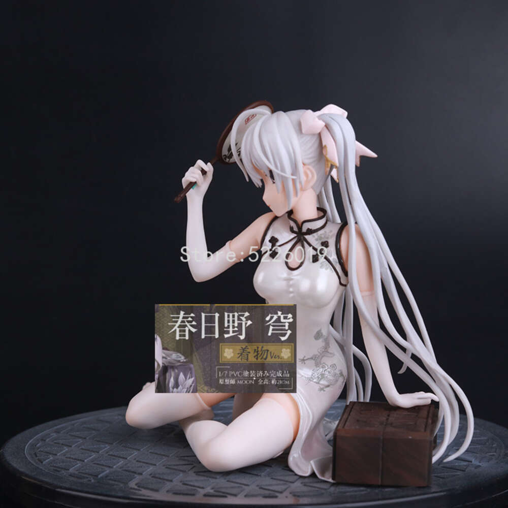 Finger Toys 14cm Yosuga No Sora Anime Figure Kasugano Sora Pvc Action Figure Kasugano Sora Cheongsam Adult Figurine Model Doll Gift Toys