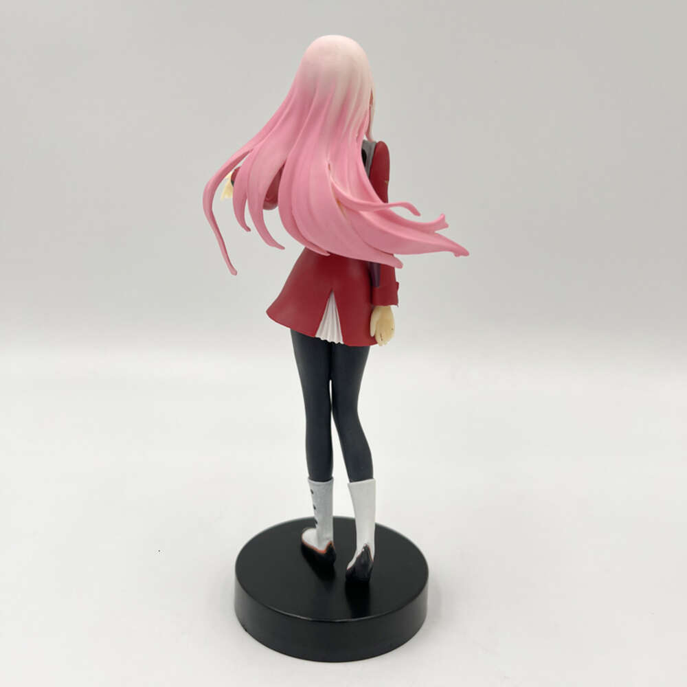 Finger Toys 18cm Darling in the Franxx Zero Two Anime Girl Figure Pop Up Parade Zero Two 02 Action Figure Adult Collectible Model Doll Toys