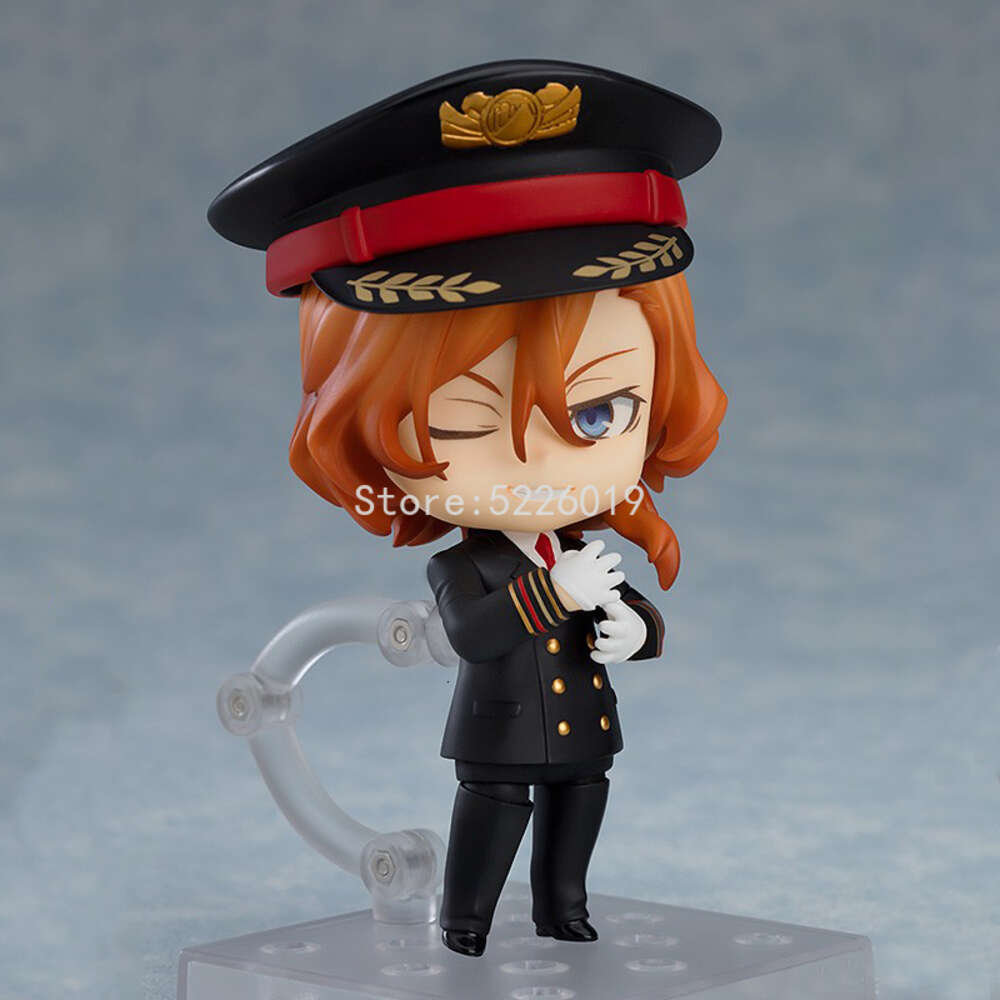 Finger Toys 10cm Bungo Stray Dogs Anime Figure 1414# Osamu Dazai Action Figure 1415# Nakahara Chuya Figurine Bungo Stray Dogs Figure Doll