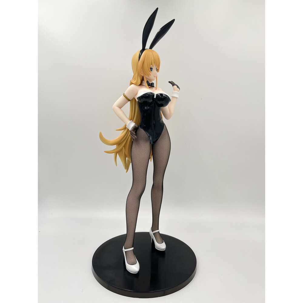 Finger Toys 45cm B-style Azur Lane Slow Ahead Washington Bunny Girl Figure North Carolina Bunny Anime Action Figure Adult Model Doll Toys