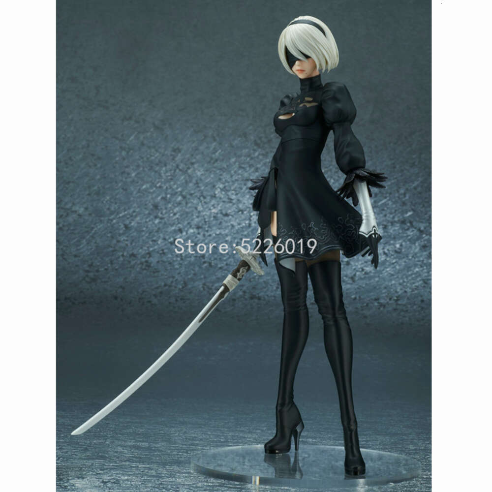 Finger Toys 30cm Anime Game Nier:automata 2b Yorha No.2 Type B Pvc Action Figure Collection Model Toys Brinquedos for Christmas Gift