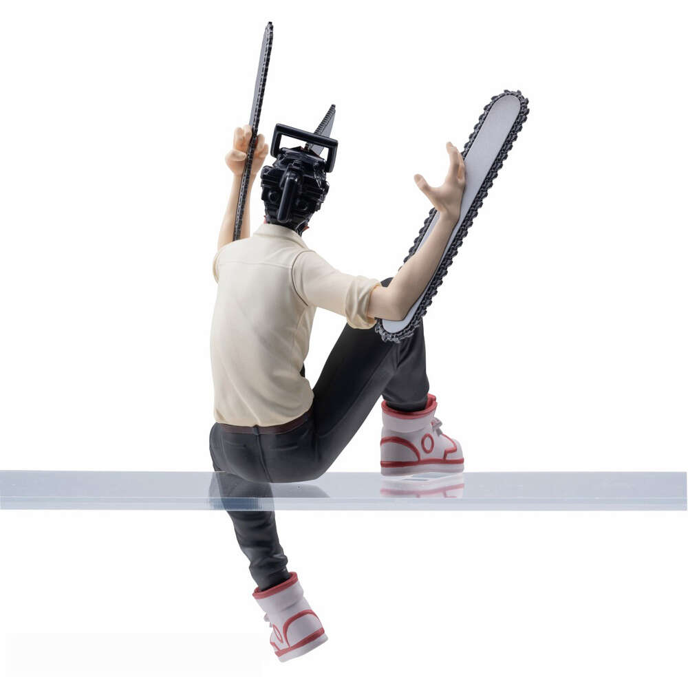 Finger Toys 14cm Chainsaw Man Denji Anime Figure Furyu Noodle Stopper Denji Action Figure Chainsaw Man Figurine Collectible Model Doll Toys