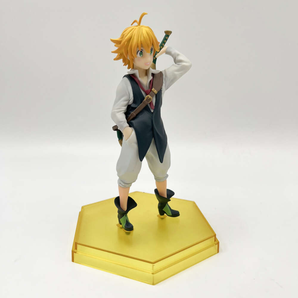 Finger Toys 15cm the Seven Deadly Sins Meliodas Anime Figure Pop Up Parade Dragon's Judgement Action Figure Adult Collectible Model Doll Toy