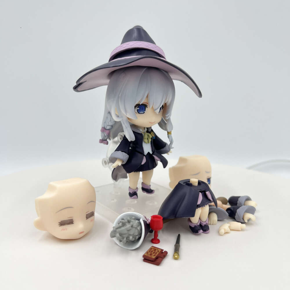 Finger Toys #1878 Mo No Tabitabi Elaina Anime Figure Wandering Witch the Journey of Elaina Action Figure Collectible Model Doll Toys Gifts