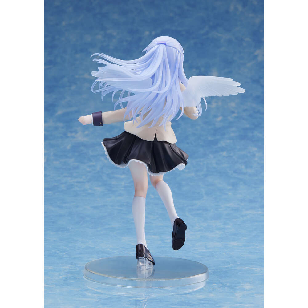 Finger Toys 18cm Coreful Angel Kanade Tachibana Anime Girl Figure Angel Tenshi Action Figure Adult Collectible Model Doll Toys