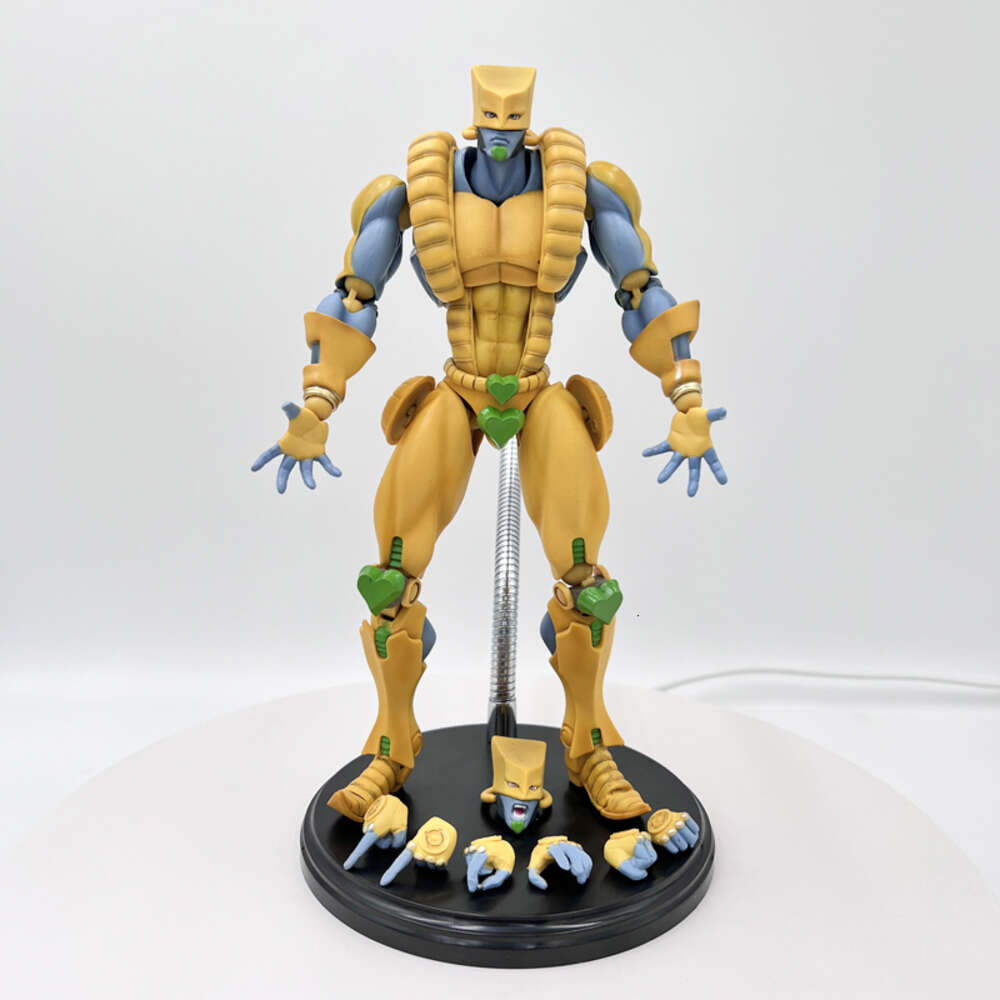 Finger Toys 25cm Jojo's Bizarre Adventure Anime Figure Super Action Statue Part.iii #9 the World Action Figure Collectible Model Doll Toys
