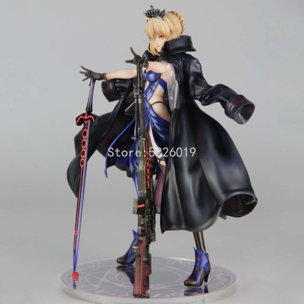 Finger Toys 25cm Fate/grand Order Anime Figure Alter Rider Saber Action Figure 1/7 Fate/stay Night Alter Fate Figurine Adult Model Doll Toys