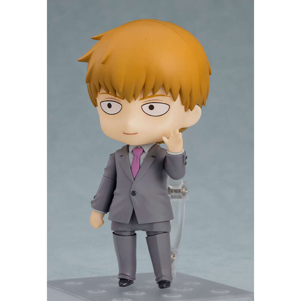 Finger Toys #1922 Mob Psycho 100 Iii Arataka Reigen Anime Figure #1913 Shigeo Kageyama Action Figure Adult Collectible Model Doll Toys Gifts