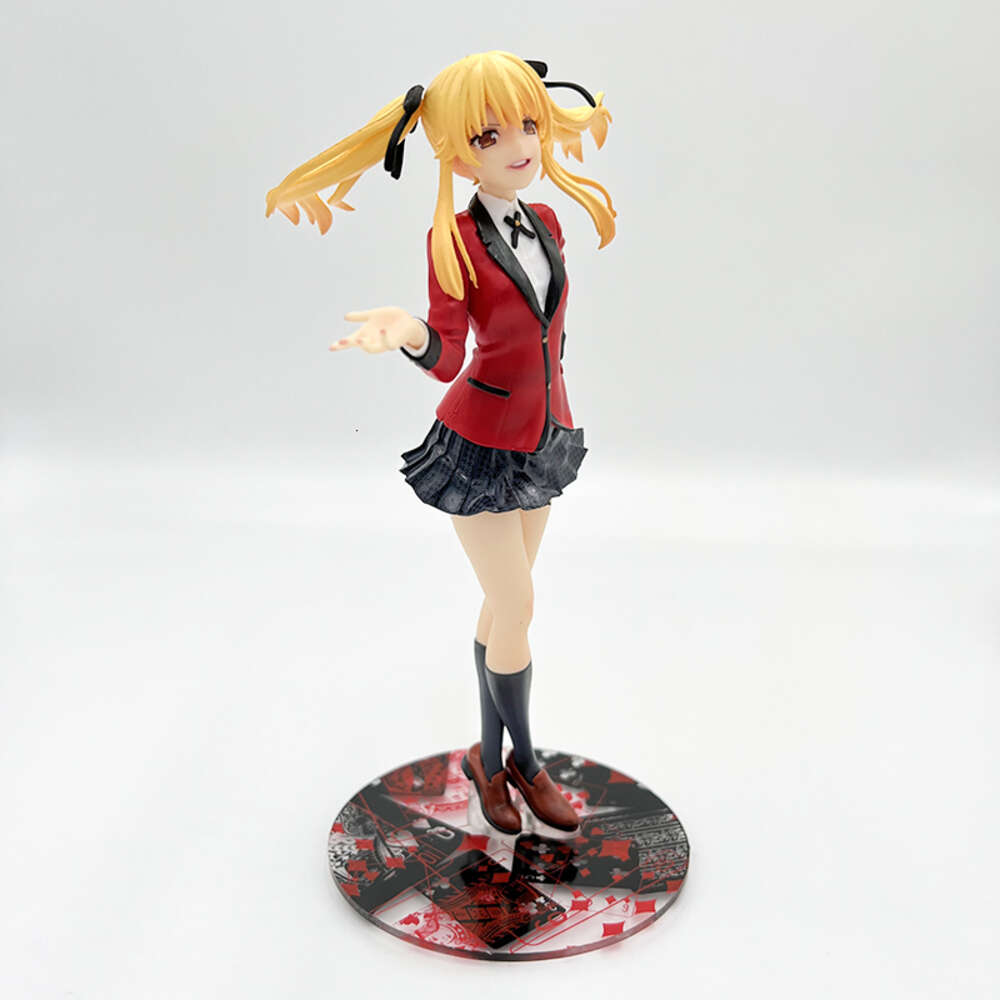 Finger Toys 20cm Artfx J Kakegurui Anime Figure Meari Saotome Action Figure Mary Saotome/jabami Yumeko Figurine Collection Model Doll Toys