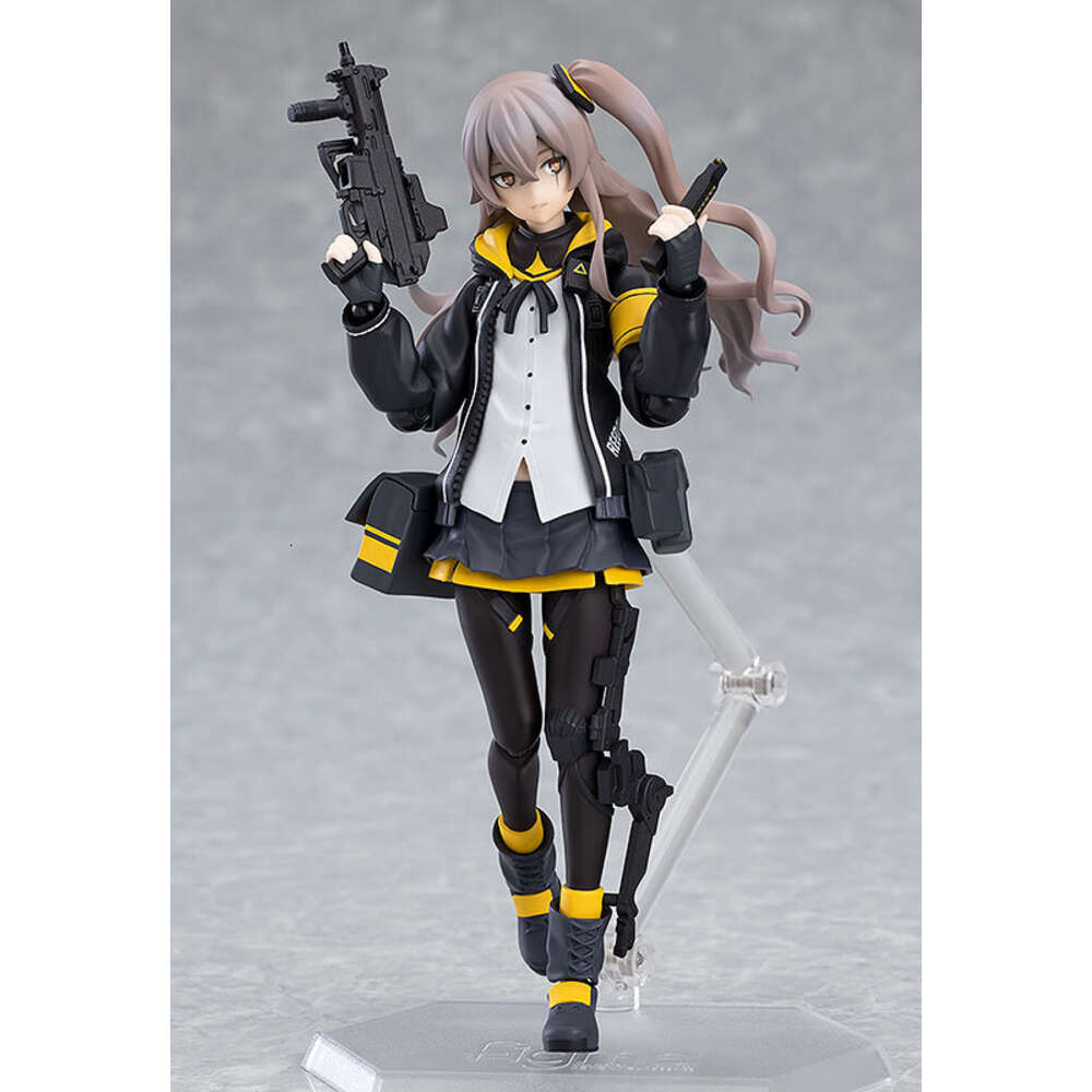 Finger Toys 14cm Figma Girls' Frontline Ump45 Anime Figure #1264 Girls' Frontline Action Figure Figma Ump45 Figure Collection Model Doll Toy