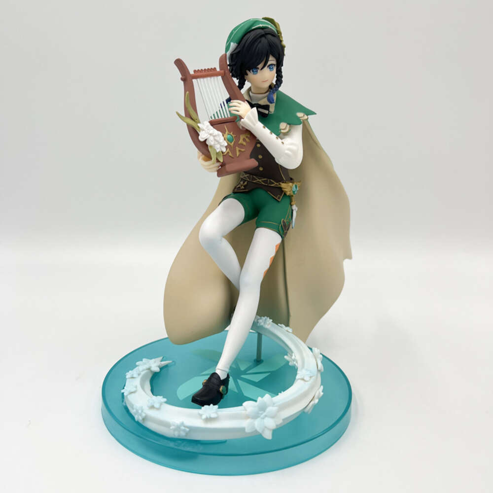 Finger Toys 26cm Genshin Impact Venti Anime Figure Genshin Impact Klee Action Figure Qiqi/nahida Figurine Adult Collectible Model Doll Toys