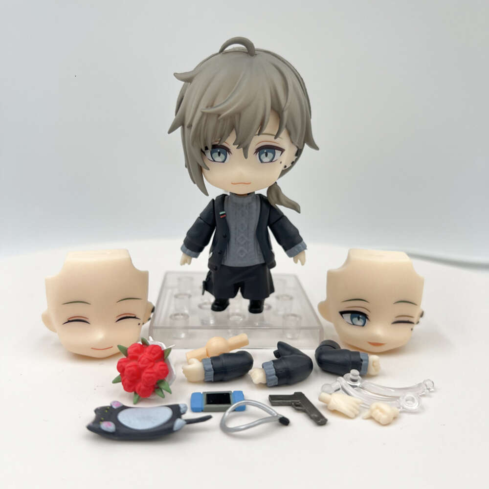 Finger Toys #1848 Nijisanji Kanae Anime Figure #1849 Sasaki Saku Action Figure #1587 Nijisanji Kuzuha Figurine Collectible Model Doll Toys