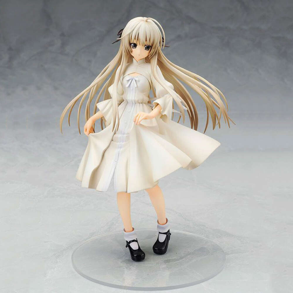 Finger Toys 24cm Alter Yosuga No Sora Anime Figure Sora Kasugano Action Figure Suitcase Dress Sora Kasugano Figurine Adult Model Doll Toys