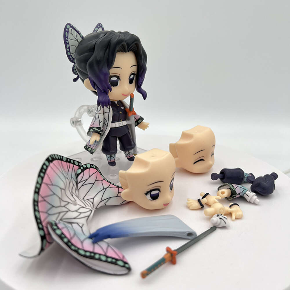 Finger Toys #1655 Demon Slayer Shinobu Kocho Anime Figure #1541 Kyojuro Rengoku Kimetsu No Yaiba Action Figure Kamado Nezuko Figurine Toys