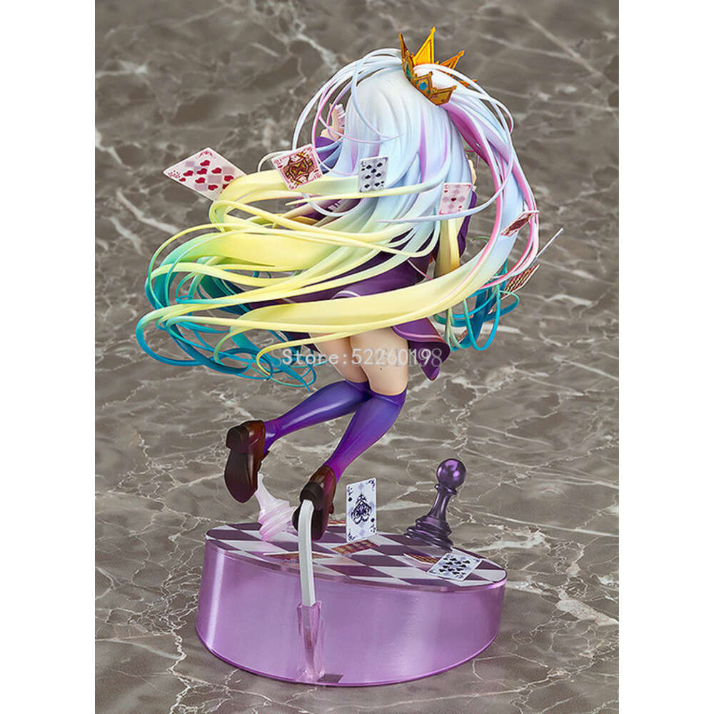 Finger Toys 19cm No Game No Life:zero Anime Figure Shiro Stephanie Dola Action Figure Pop Up Parade Schwi Jibril Fairy Shampoo Figurine Toys