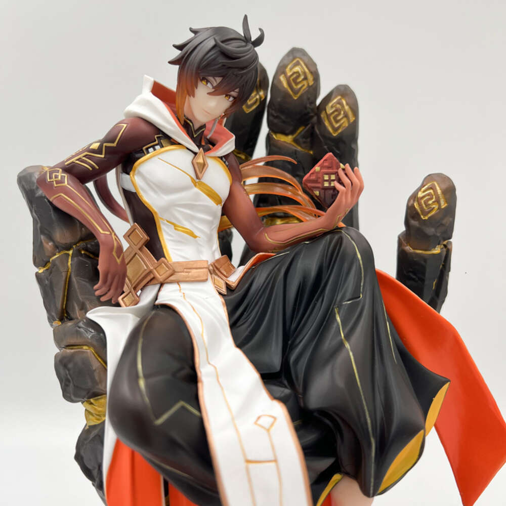 Finger Toys Finger Toys 26cm Genshin Impact Zhongli Anime Figure Shenhe/nahida Action Figure Mona/klee/ningguang Figurine Adult Model Doll Toys Gifts