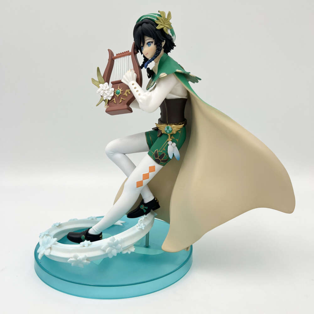 Finger Toys 26cm Genshin Impact Venti Anime Figure Genshin Impact Klee Action Figure Qiqi/nahida Figurine Adult Collectible Model Doll Toys