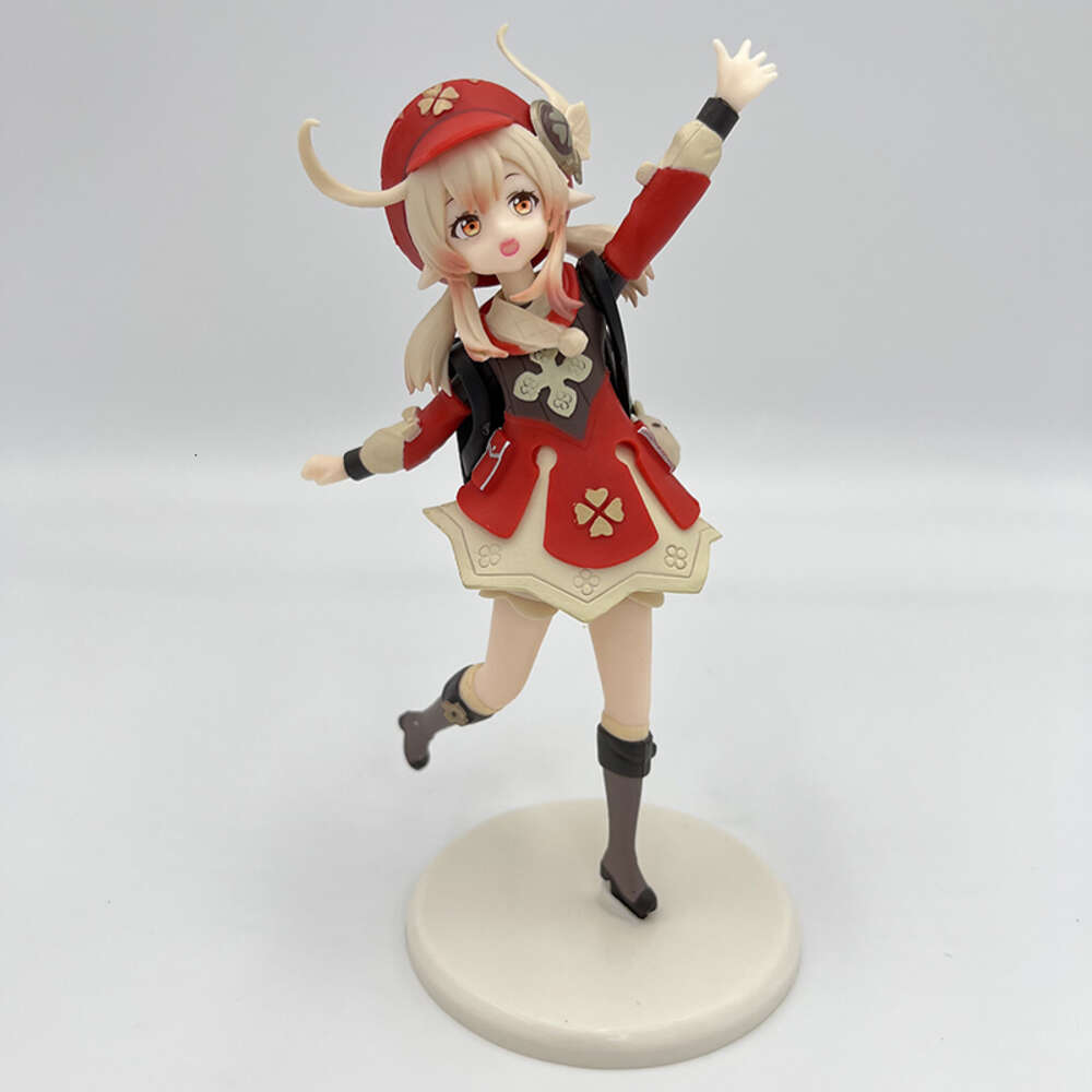 Finger Toys 16cm Genshin Impact Klee Anime Figure Genshin Impact Paimon Action Figure Qiqi/keqing/hu Tao Figurine Collection Model Doll Toys