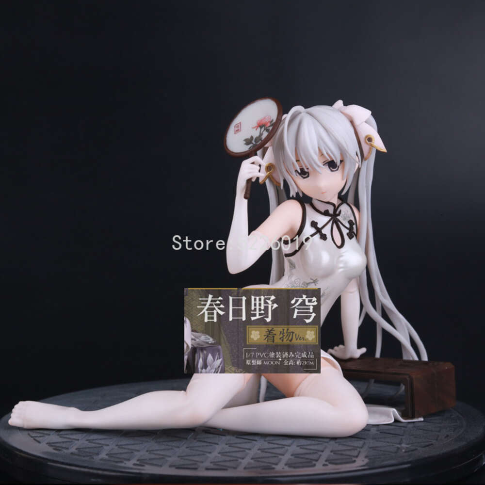 Finger Toys 14cm Yosuga No Sora Anime Figure Kasugano Sora Pvc Action Figure Kasugano Sora Cheongsam Adult Figurine Model Doll Gift Toys