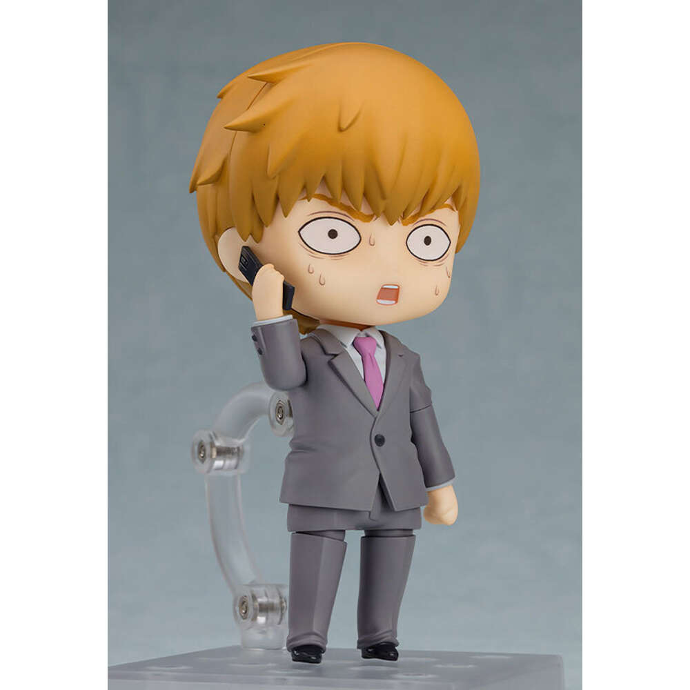 Finger Toys #1922 Mob Psycho 100 Iii Arataka Reigen Anime Figure #1913 Shigeo Kageyama Action Figure Adult Collectible Model Doll Toys Gifts