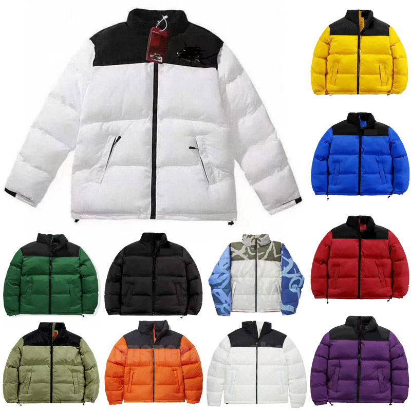 north Designer men puffer jackets Mens coat jacket parkas Long Sleeve Zipper Thick face Overcoat Couples coats Paddeds