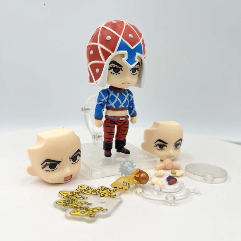 Finger Toys #1356 Jojo's Bizarre Adventure Guido Mista Anime Figure #1401 Prosciutto Action Figure #1742 Kars Figurine Model Doll Toys Gifts