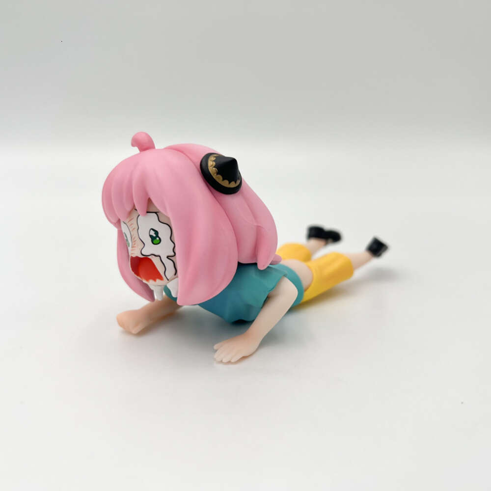 Finger Toys 6cm Spyfamily Anya Forger Anime Figure Spyfamily Action Figure Scene Ornaments Adult Collectible Statue Model Doll Toys Gifts
