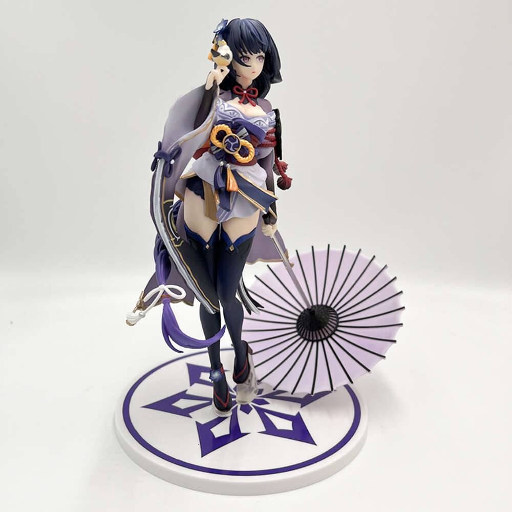 Finger Toys 25cm Genshin Impact Raiden Shogun Anime Figure Genshin Impact Mona/keqing Action Figure Klee/qiqi Figure Collectible Doll Toys