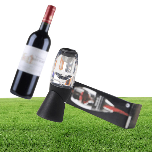 Red Wine Aerator Filter Bar Tools Magic Quick Decanter Essential Set Sediment Pouch Travel with Retail Box4129439