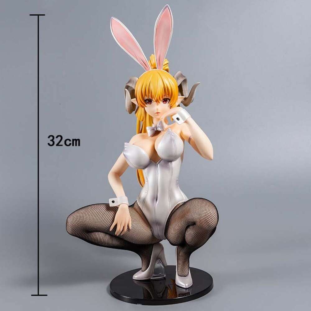 Finger Toys 32cm Freeing B-style Sin Nanatsu No Taizai Lucifer 1/4 Bunny Ver Pvc Action Figure Toy Adults Collection Hentai Model Doll Gifts