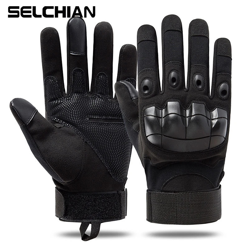 Five Fingers Gloves Full Finger Tactical Gloves Military Paintball Shooting Airsoft Touch Screen Protective Gear Outdoor cycling gloves Men Women 2310